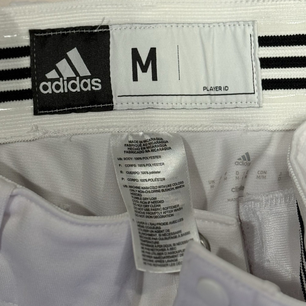 Adidas Men's Baseball Pants Diamond King 2.0 Medium Zippered/ Snap - Picture 6 of 10